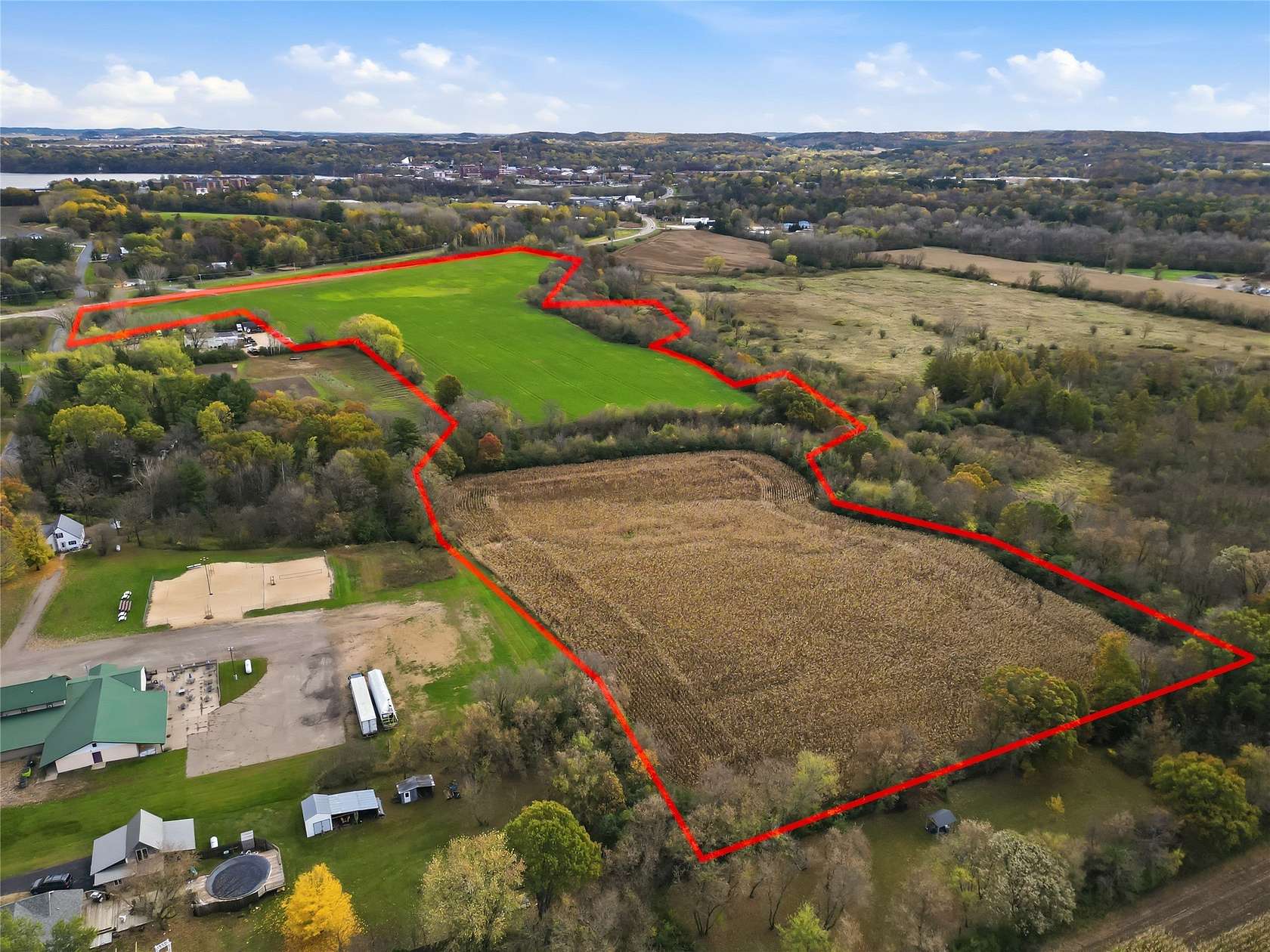 38.4 Acres of Land for Sale in Menomonie, Wisconsin