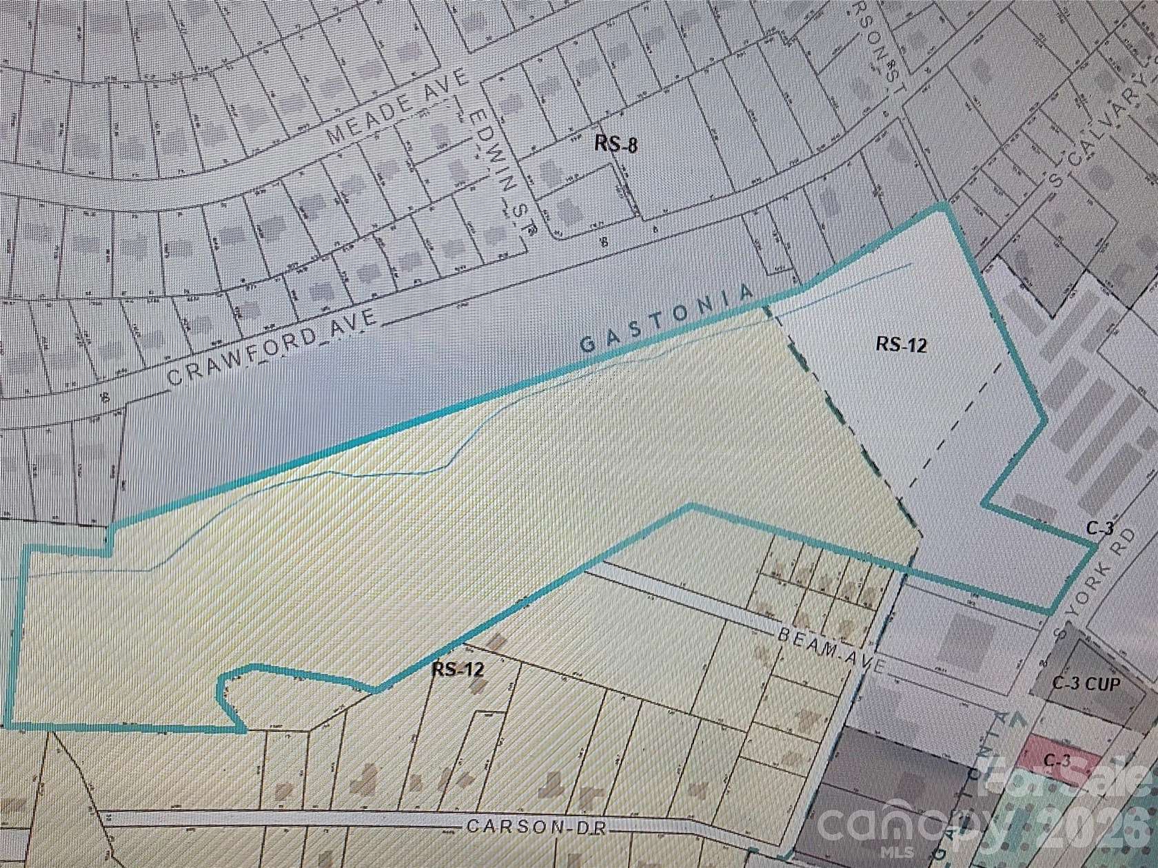 19 Acres of Mixed-Use Land for Sale in Gastonia, North Carolina
