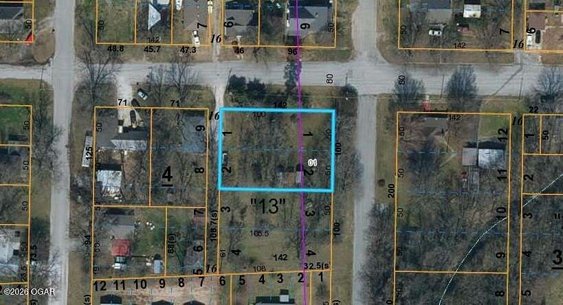 0.33 Acres of Land for Sale in Baxter Springs, Kansas