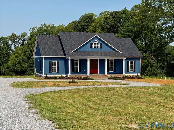 3.9 Acres of Land with Home for Sale in Farmville, Virginia