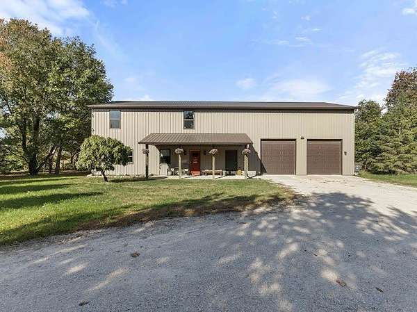 11 Acres of Land with Home for Sale in Perry, Iowa