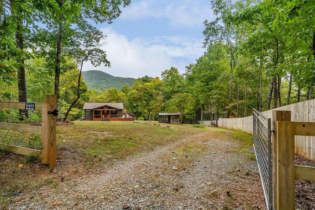 7.15 Acres of Land with Home for Sale in Ellijay, Georgia