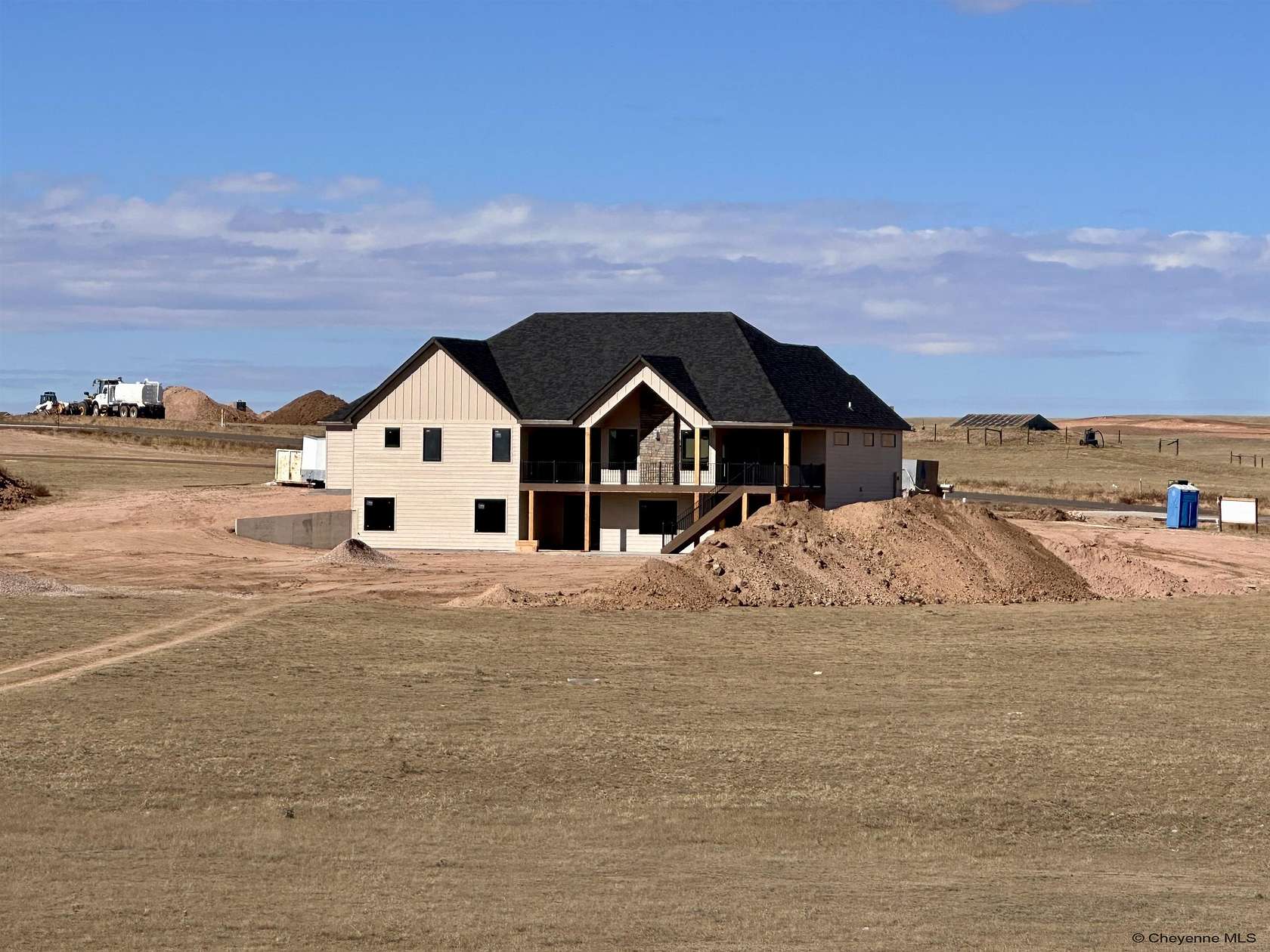5 Acres of Land with Home for Sale in Cheyenne, Wyoming