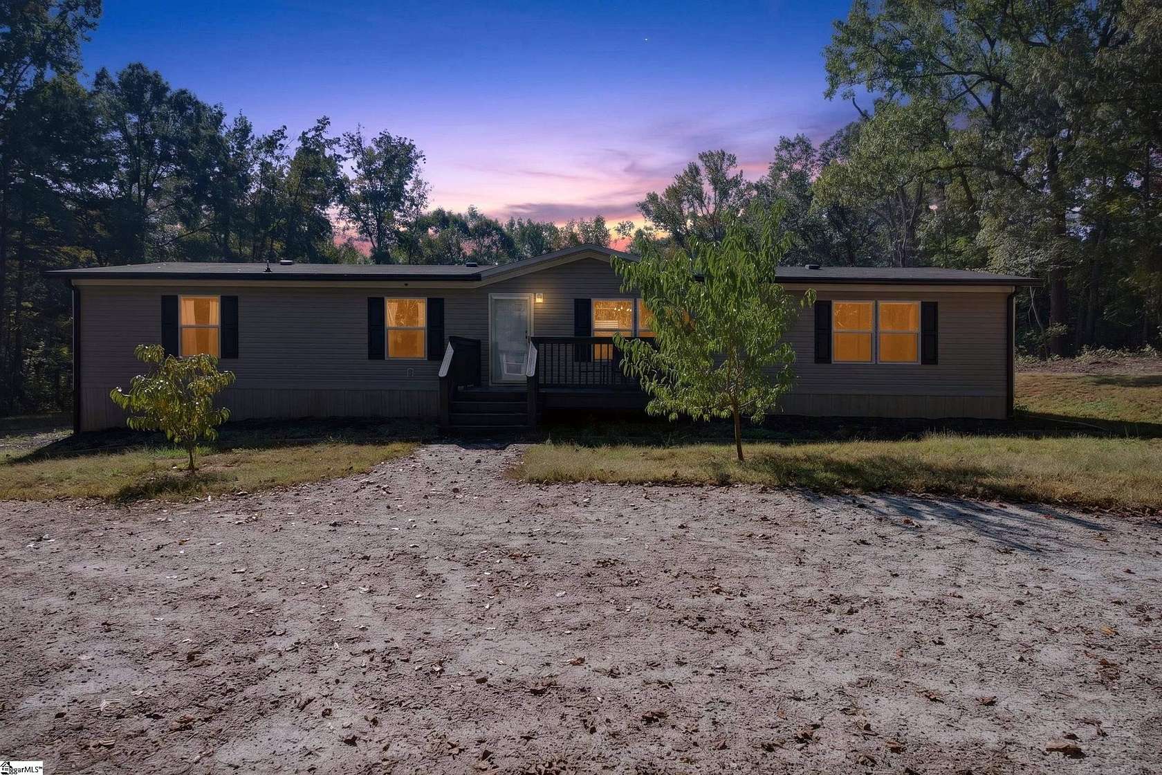 21 Acres of Recreational Land with Home for Sale in Greer, South Carolina