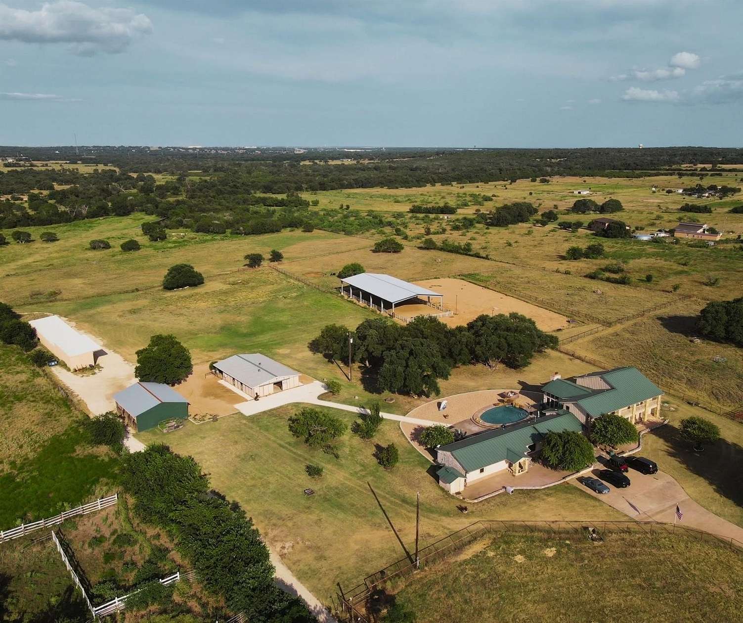 32 Acres of Land with Home for Sale in Florence, Texas