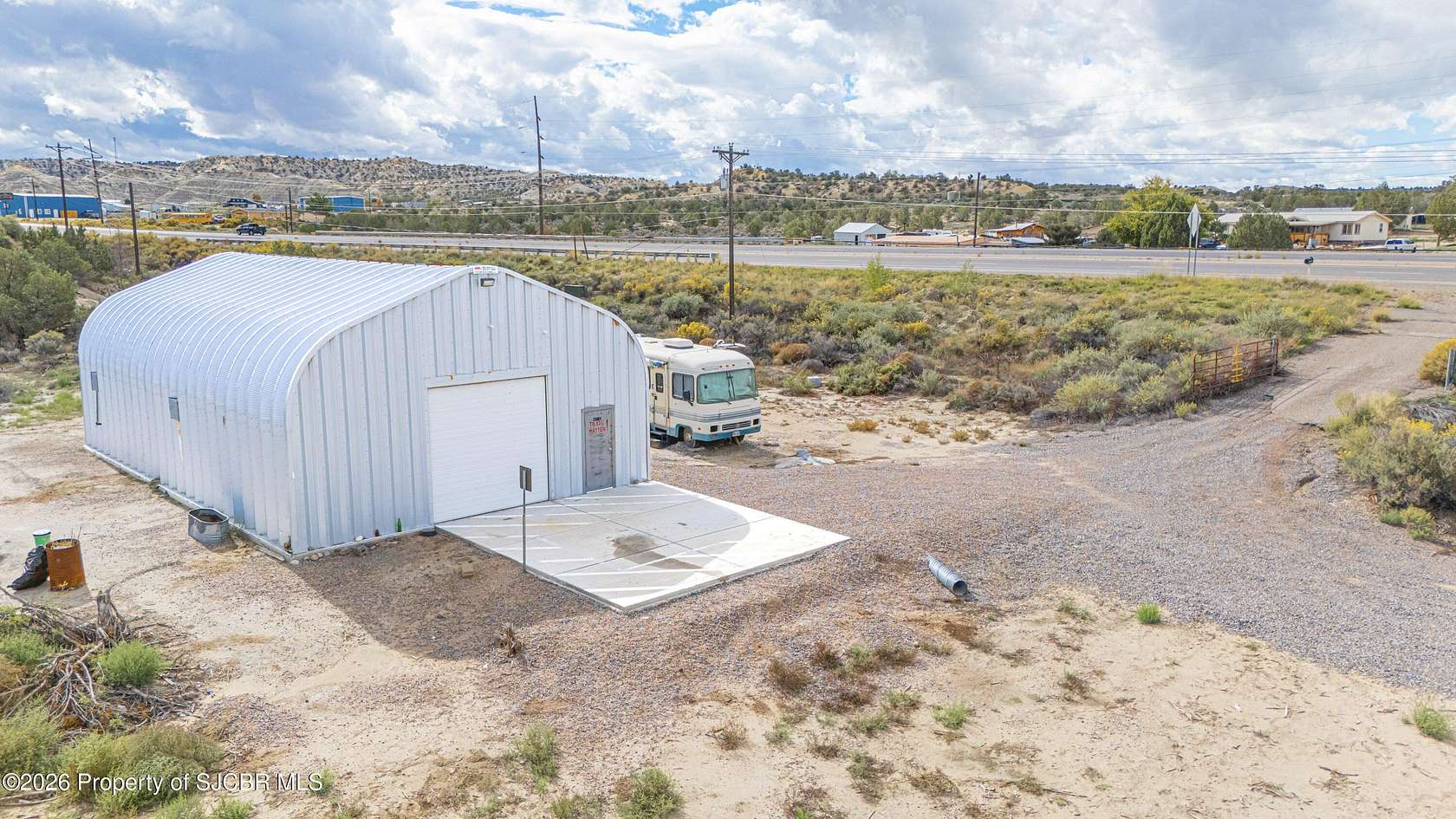 1.6 Acres of Improved Commercial Land for Sale in Aztec, New Mexico