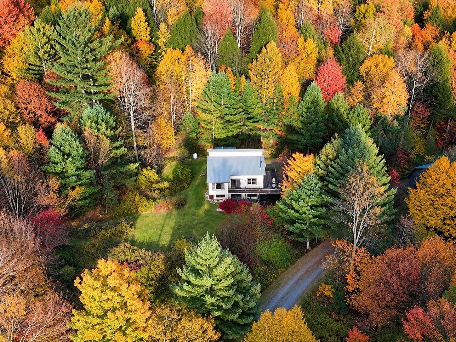 14.4 Acres of Recreational Land with Home for Sale in Montgomery, Vermont