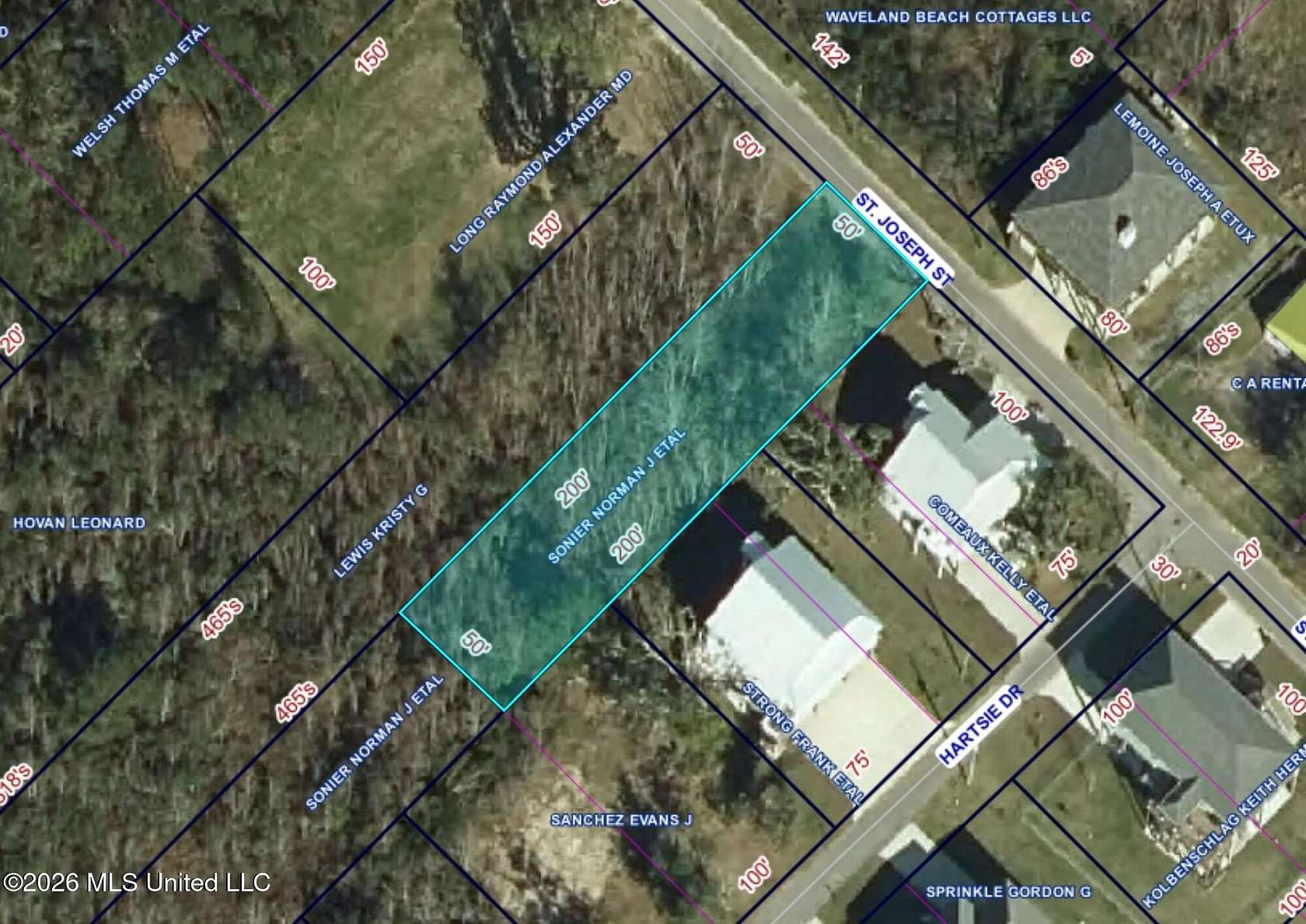 0.52 Acres of Residential Land for Sale in Waveland, Mississippi