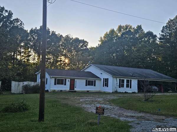 5.29 Acres of Land with Home for Sale in Roanoke Rapids, North Carolina