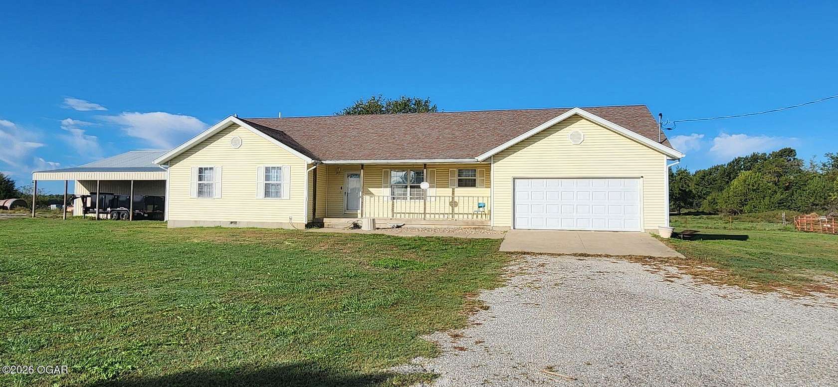 9.4 Acres of Land with Home for Sale in Columbus, Kansas