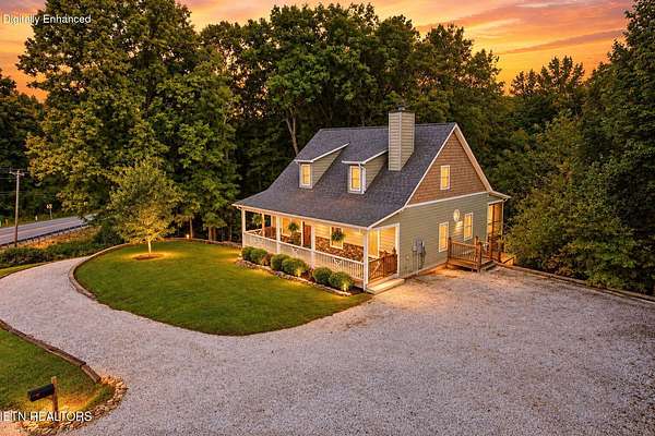 3 Acres of Land with Home for Sale in Lenoir City, Tennessee