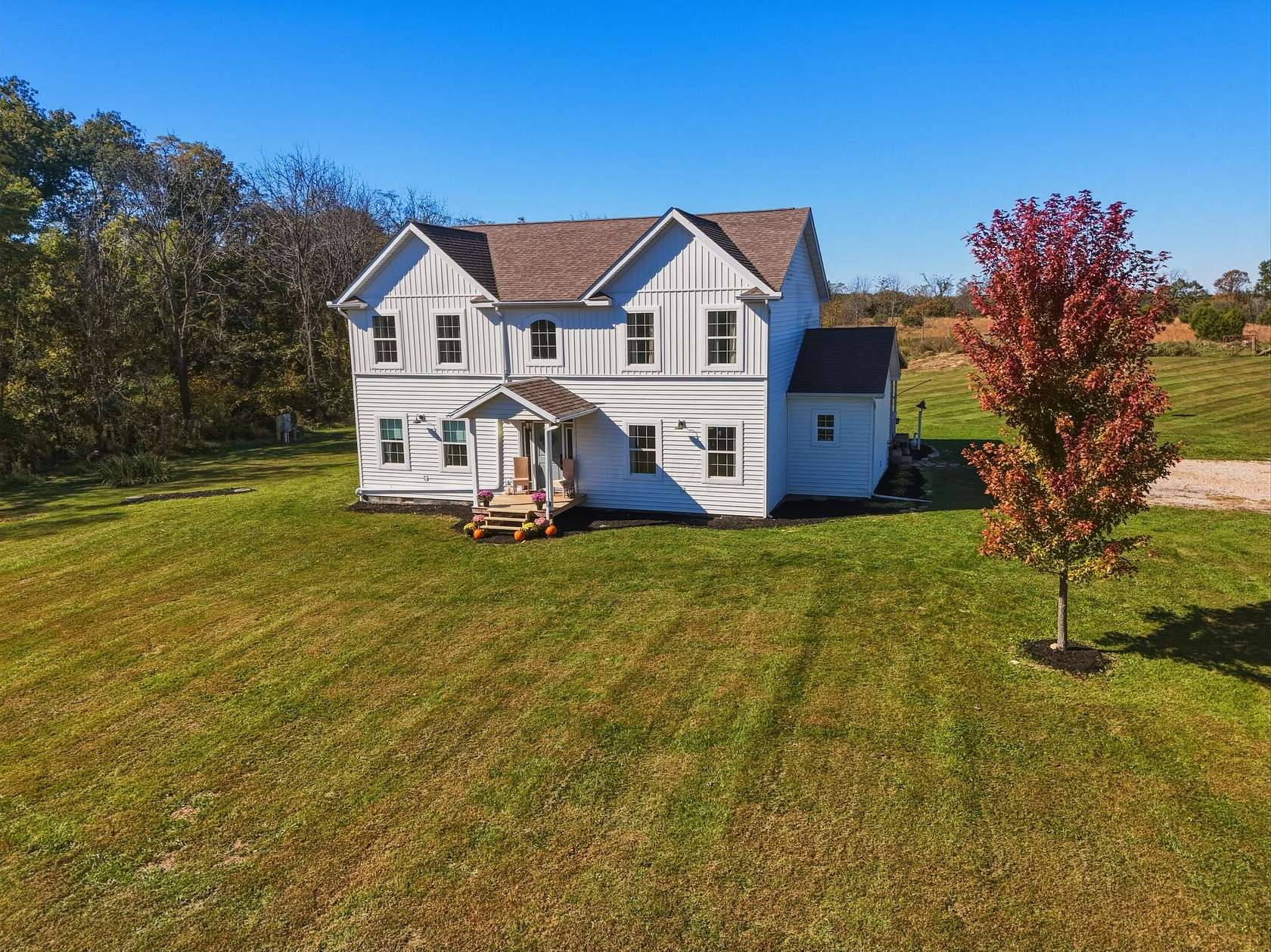 16.5 Acres of Land with Home for Sale in Hillsboro, Ohio