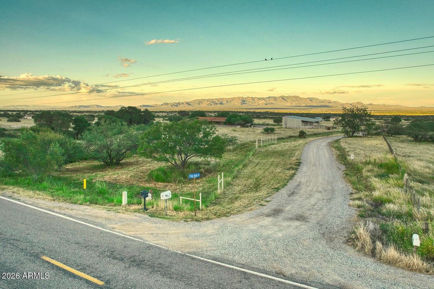 16 Acres of Land with Home for Sale in Hereford, Arizona