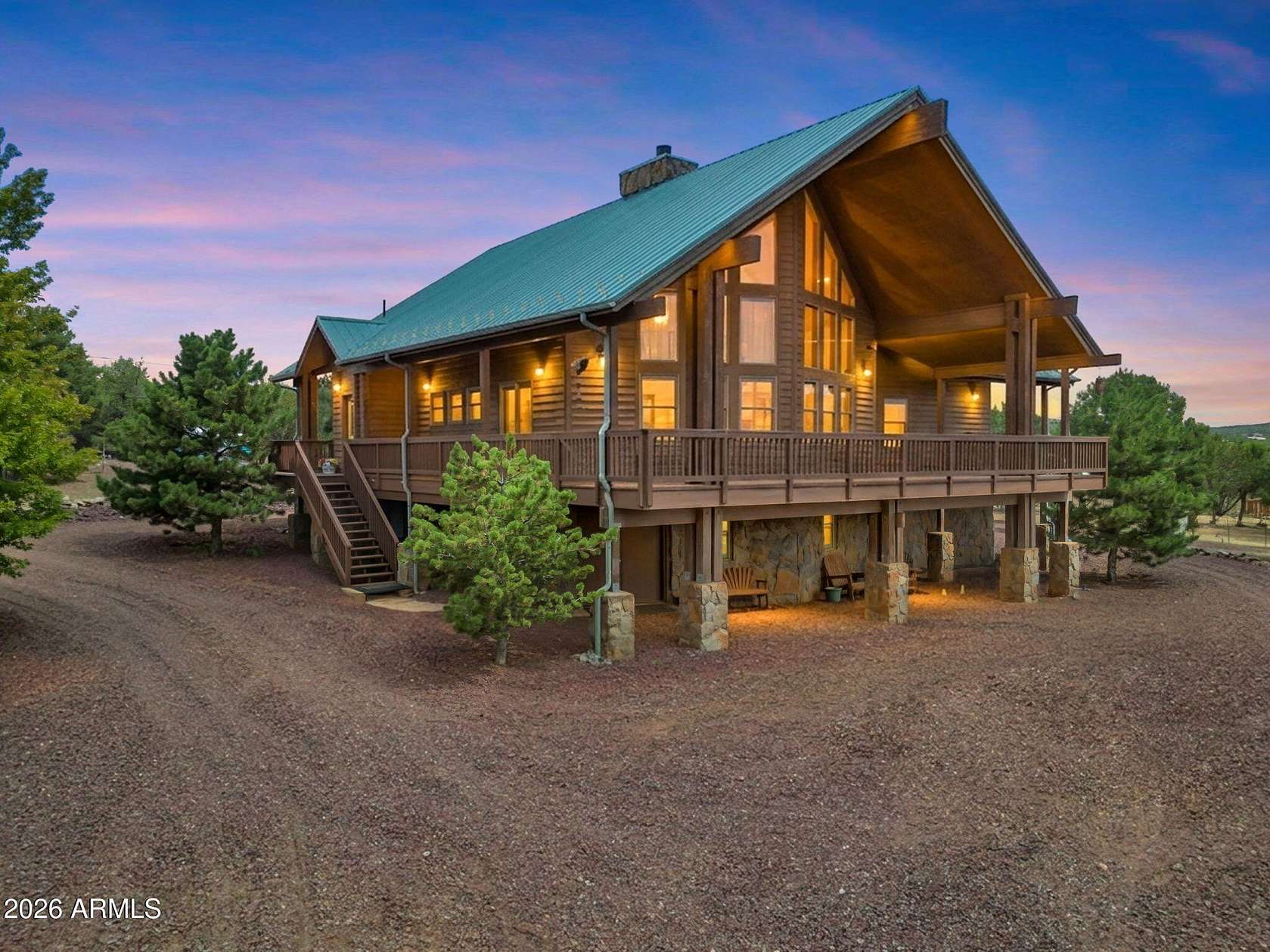 6.52 Acres of Land with Home for Sale in Williams, Arizona