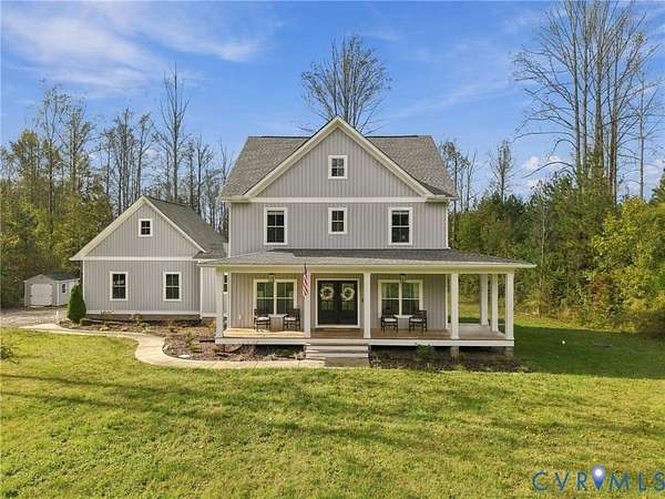 10 Acres of Land with Home for Sale in Beaverdam, Virginia