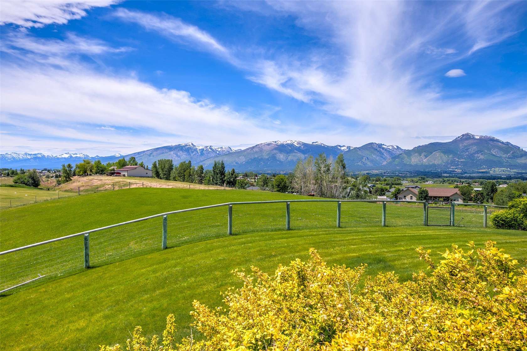 5 Acres of Land with Home for Sale in Corvallis, Montana