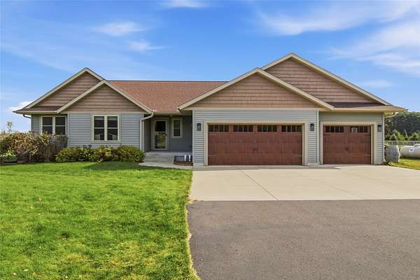 5.42 Acres of Land with Home for Sale in Eau Claire, Wisconsin