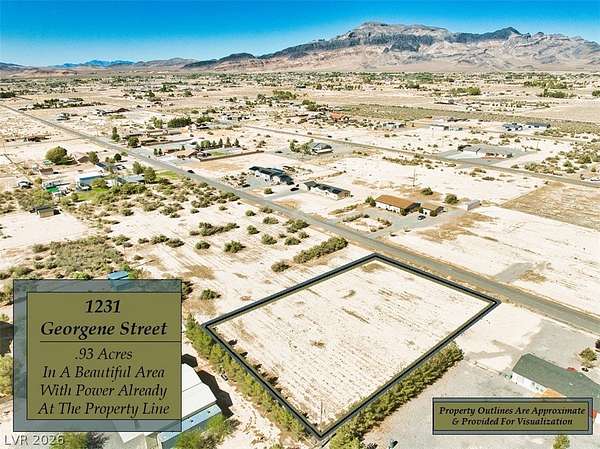 0.93 Acres of Residential Land for Sale in Pahrump, Nevada