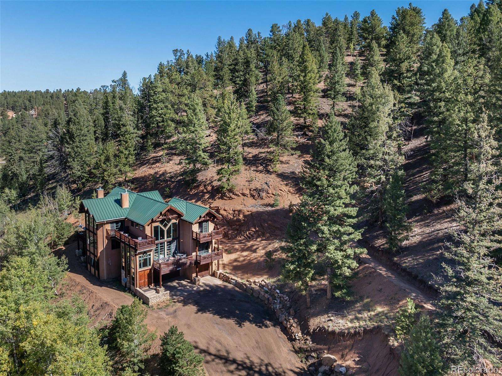 15.4 Acres of Land with Home for Sale in Woodland Park, Colorado