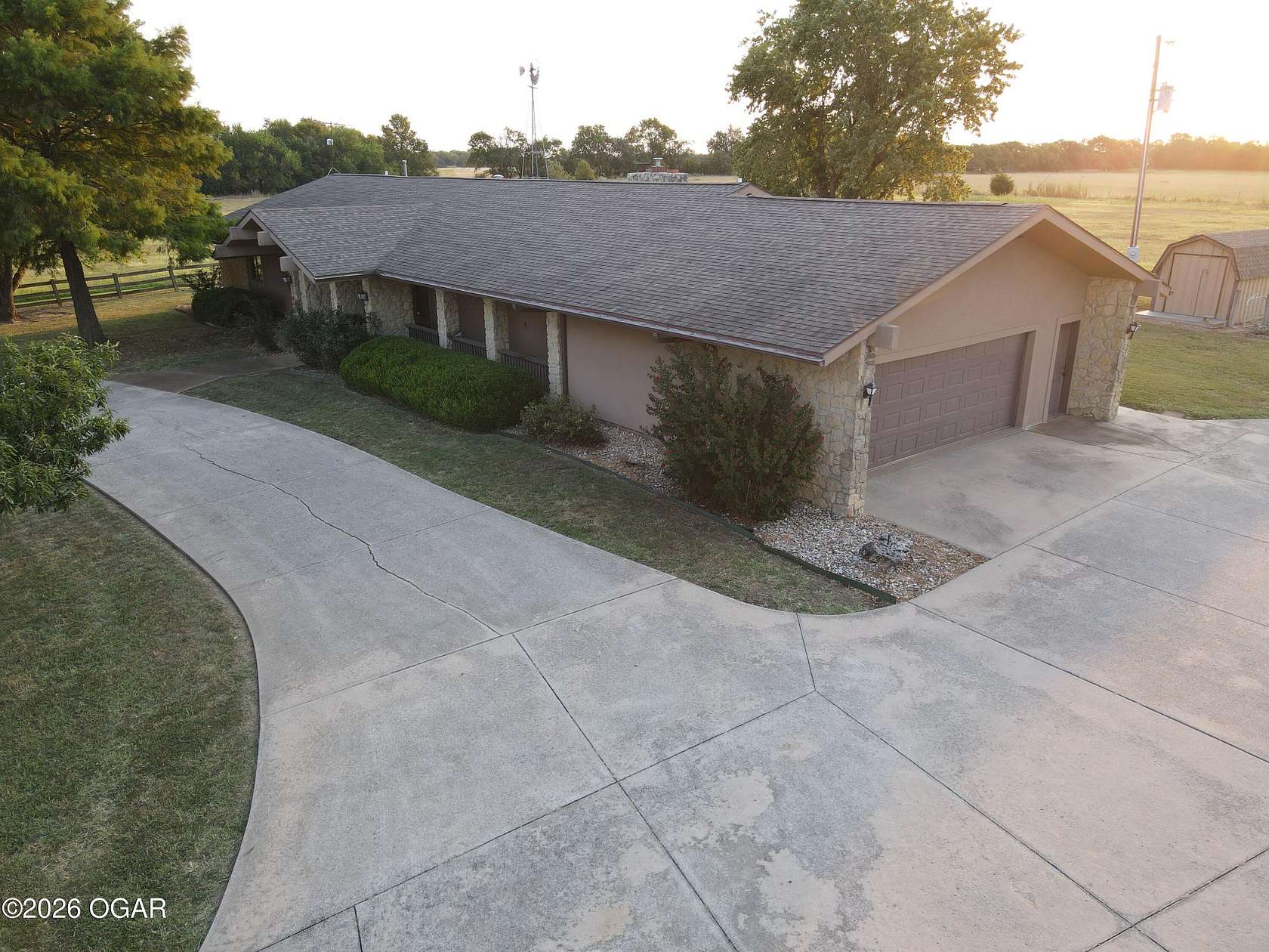 26 Acres of Land with Home for Sale in Parsons, Kansas