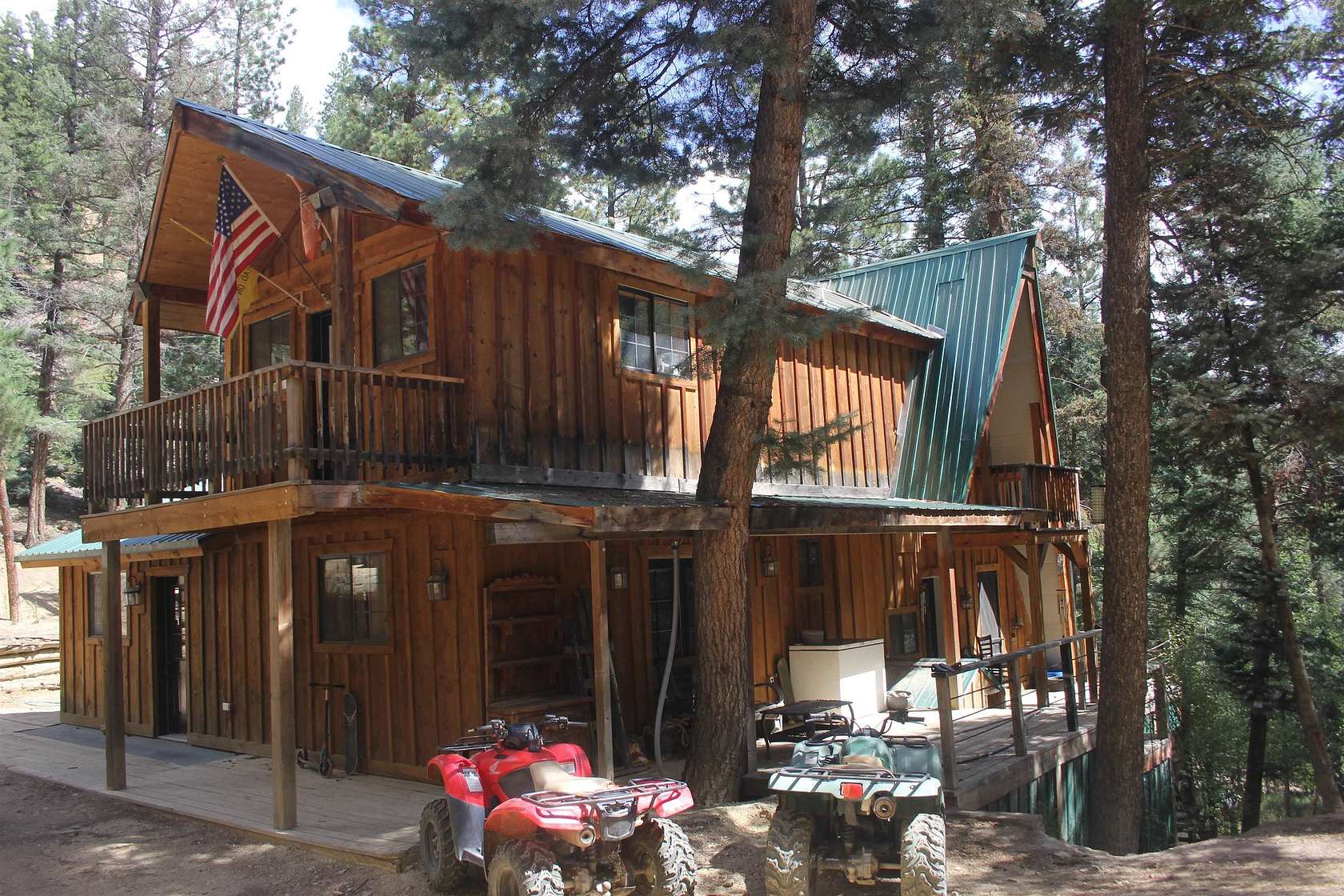 40 Acres of Land with Home for Sale in Red River, New Mexico