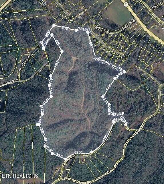 83.5 Acres of Recreational & Residential Land for Sale in Cosby, Tennessee