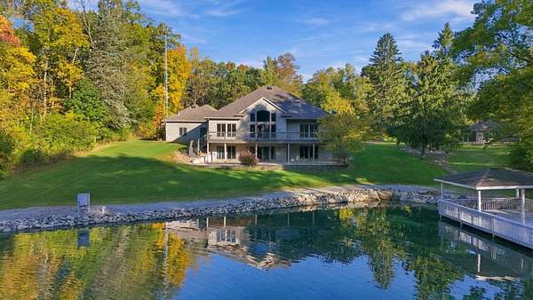 7.76 Acres of Land with Home for Sale in Fremont, Indiana