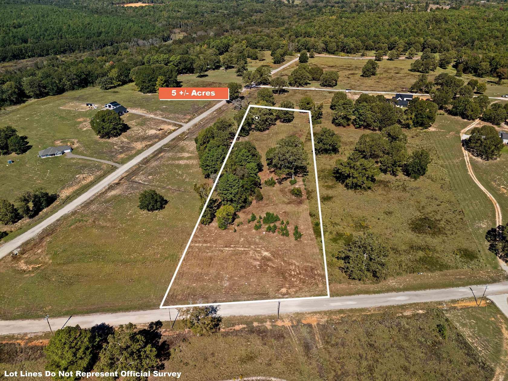 5 Acres of Land for Sale in Big Sandy, Texas