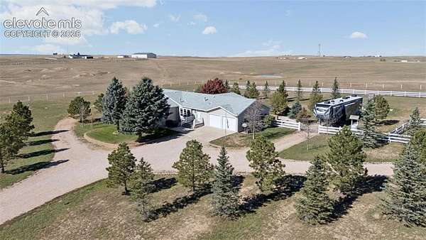 39.1 Acres of Land with Home for Sale in Calhan, Colorado