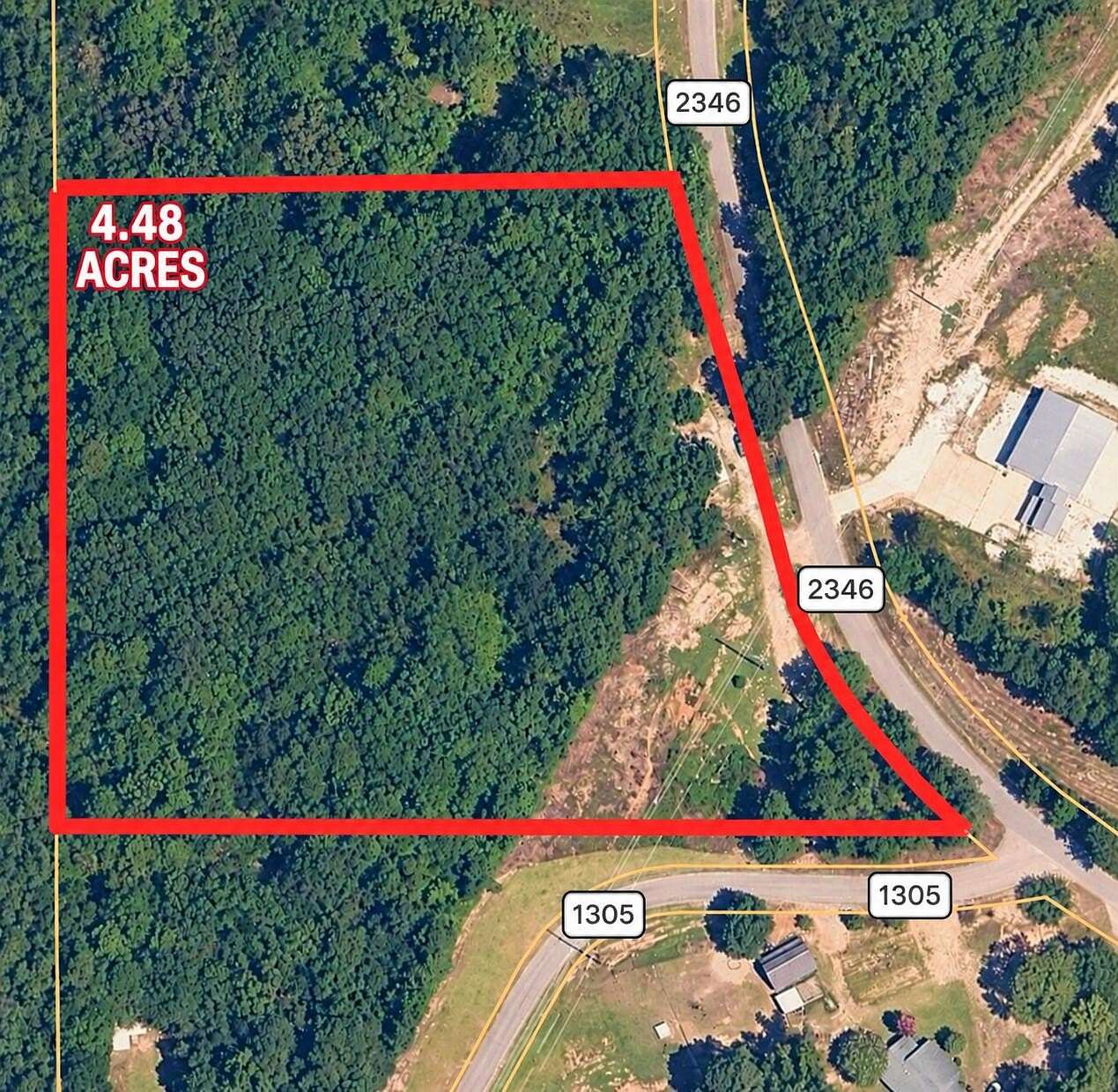 4.48 Acres of Residential Land for Sale in Guntown, Mississippi
