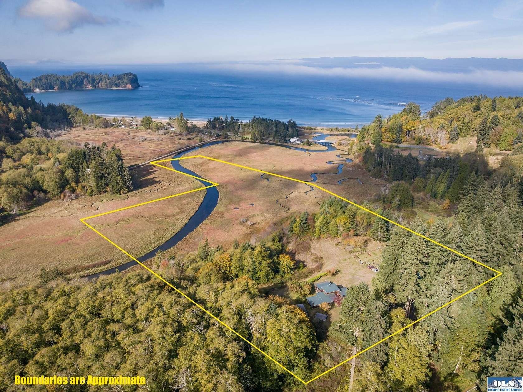 14 Acres of Land with Home for Sale in Port Angeles, Washington