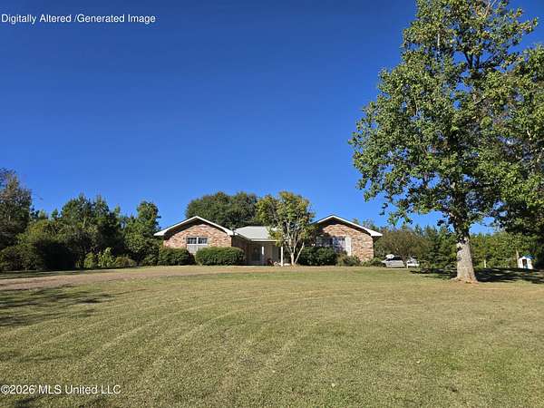 14.2 Acres of Land with Home for Sale in Meadville, Mississippi