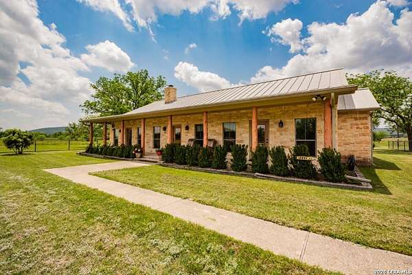10.2 Acres of Land with Home for Sale in Utopia, Texas