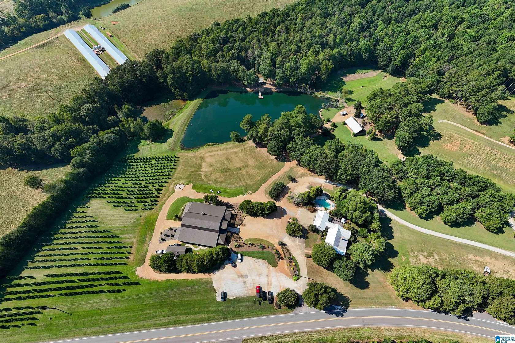 10 Acres of Land with Home for Sale in Graham, Alabama