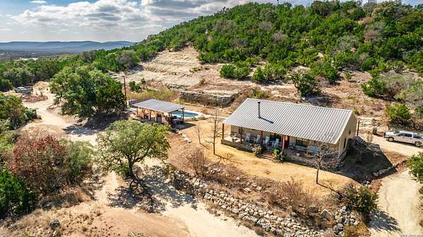 8.5 Acres of Land with Home for Sale in Utopia, Texas