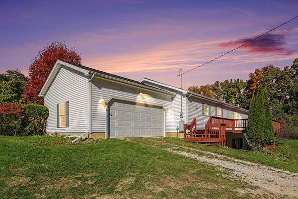 10.1 Acres of Recreational Land with Home for Sale in Olivet, Michigan