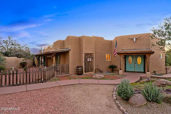 1.55 Acres of Land with Home for Sale in Wickenburg, Arizona