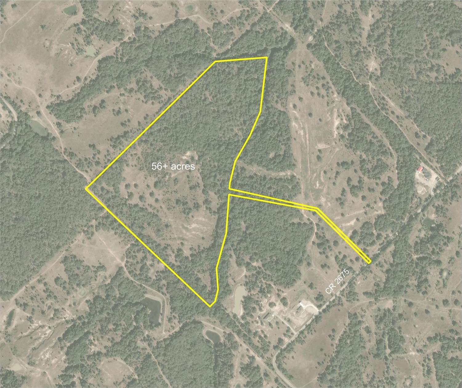 56 Acres of Land for Sale in Alvord, Texas