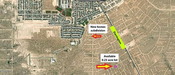 0.23 Acres of Residential Land for Sale in El Paso, Texas