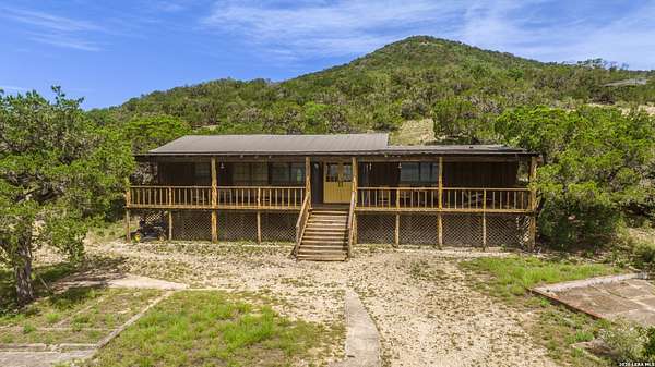 31.6 Acres of Land with Home for Sale in Utopia, Texas