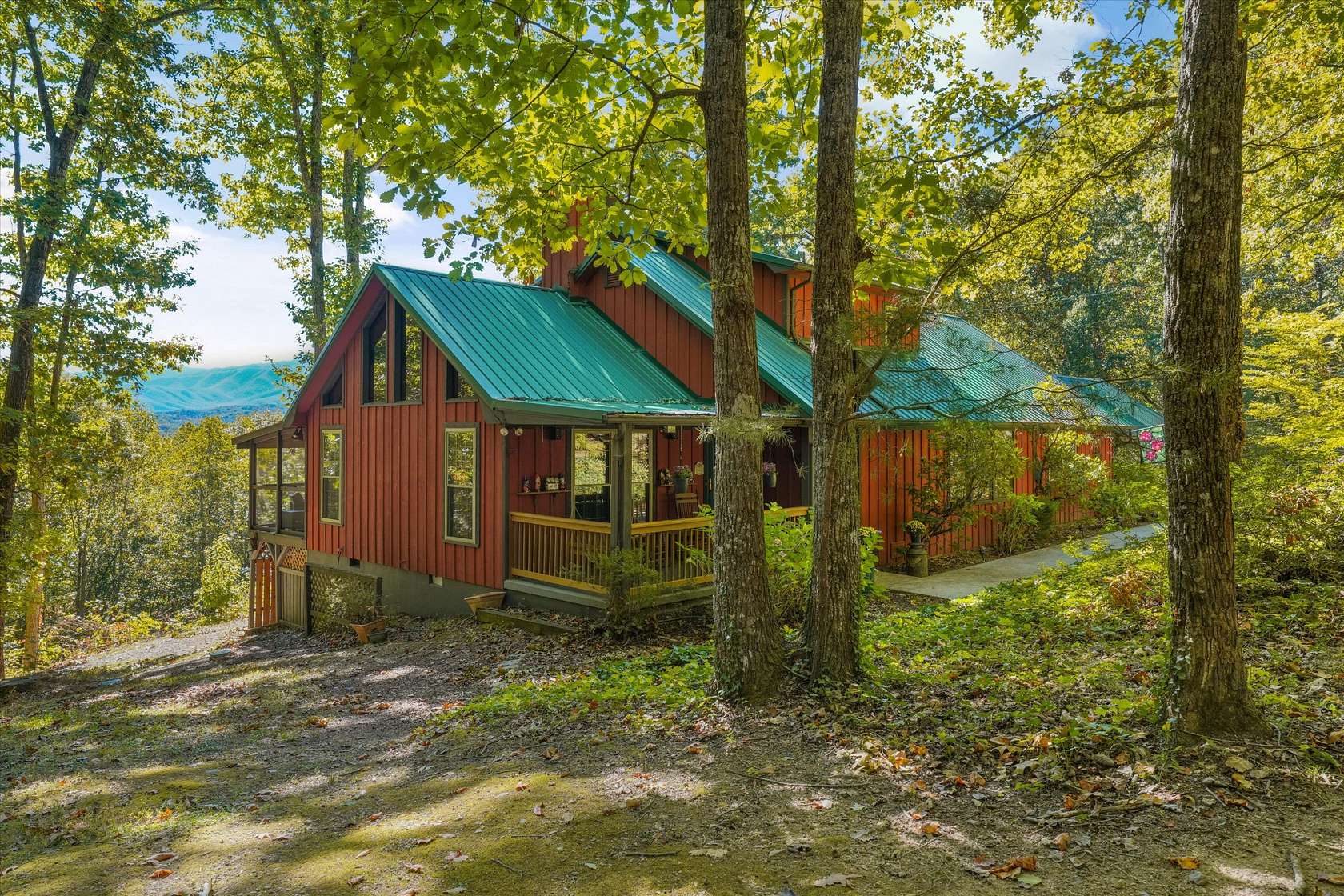 3.2 Acres of Land with Home for Sale in Sevierville, Tennessee