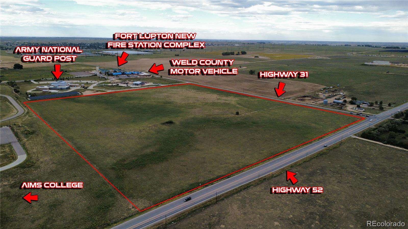 45 Acres of Land for Sale in Fort Lupton, Colorado