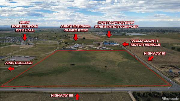 45 Acres of Land for Sale in Fort Lupton, Colorado
