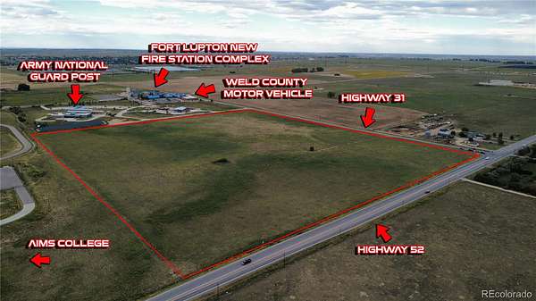 45 Acres of Land for Sale in Fort Lupton, Colorado