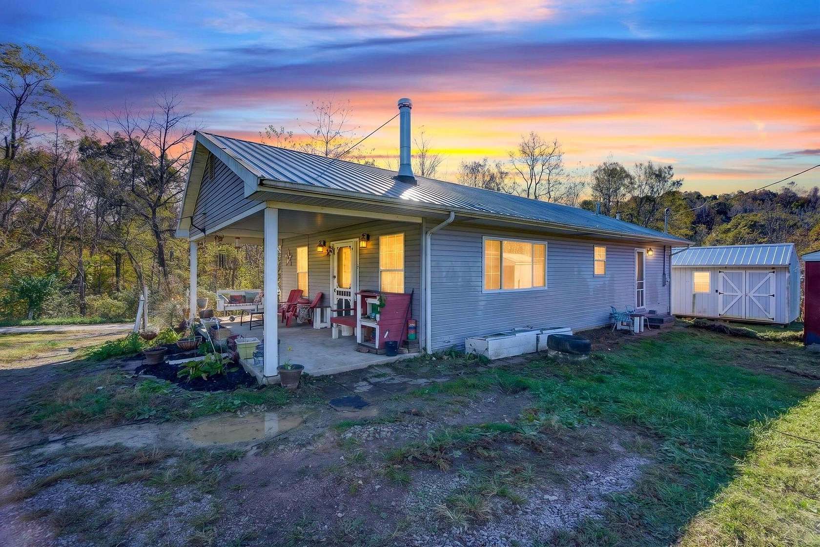 25 Acres of Land with Home for Sale in Creola, Ohio