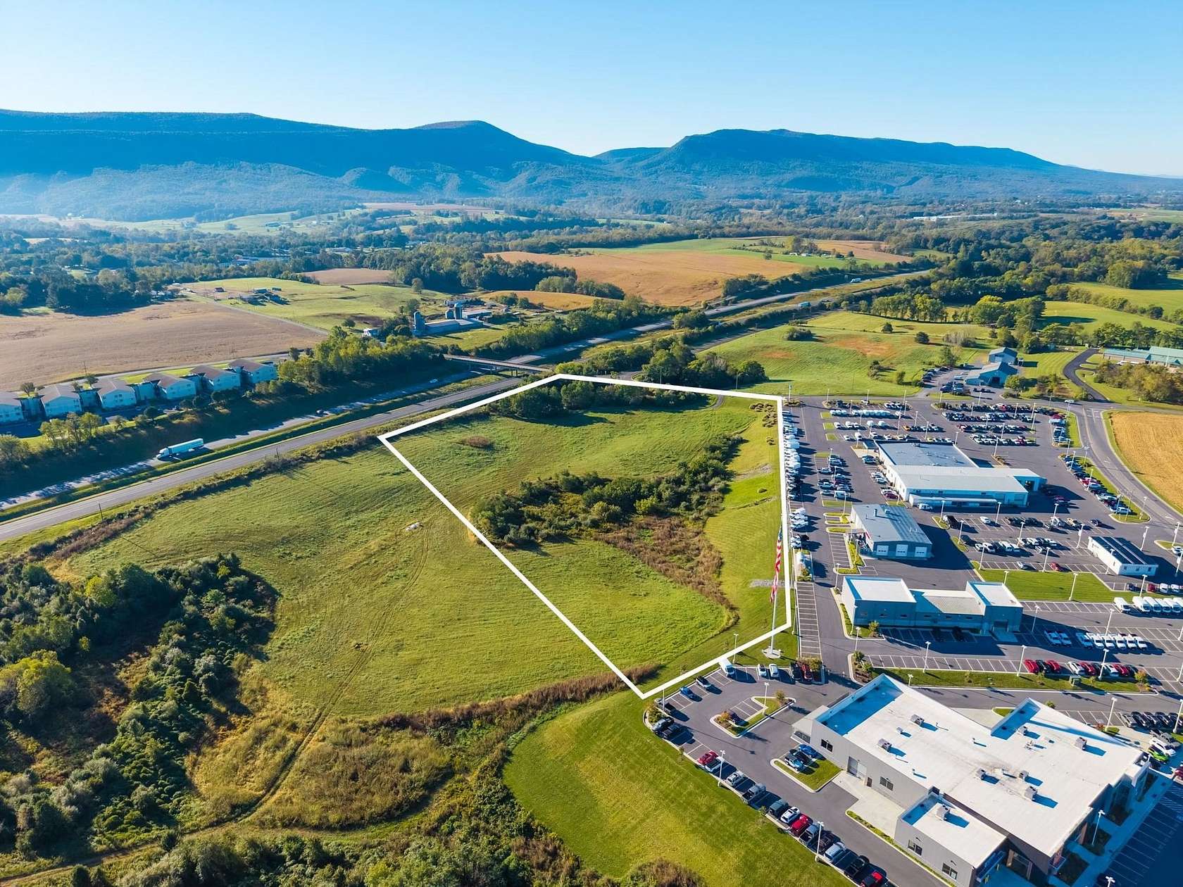 41.5 Acres of Mixed-Use Land for Sale in Woodstock, Virginia