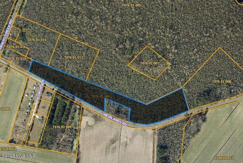 11.5 Acres of Recreational & Residential Land for Sale in Columbia, North Carolina