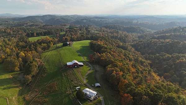 52.6 Acres of Land with Home for Sale in Galax, Virginia