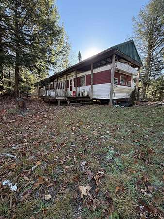 40 Acres of Recreational Land with Home for Sale in Big Bay, Michigan