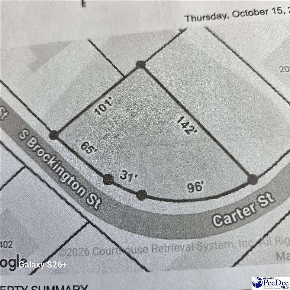 0.25 Acres of Residential Land for Sale in Timmonsville, South Carolina